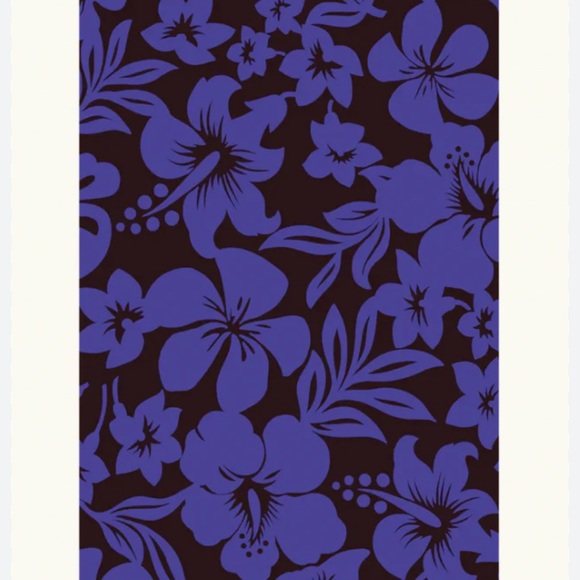 SALE LIMITED EDITION PRINT 🎉 NWT ACACIA ALAU EKUKAI PIPED FULL PIECE SZ L - Picture 4 of 7